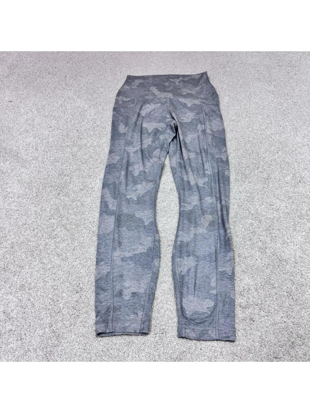 Yogalicious Leggings Women’s Gray Camouflage Size Small